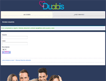 Tablet Screenshot of duabis.com
